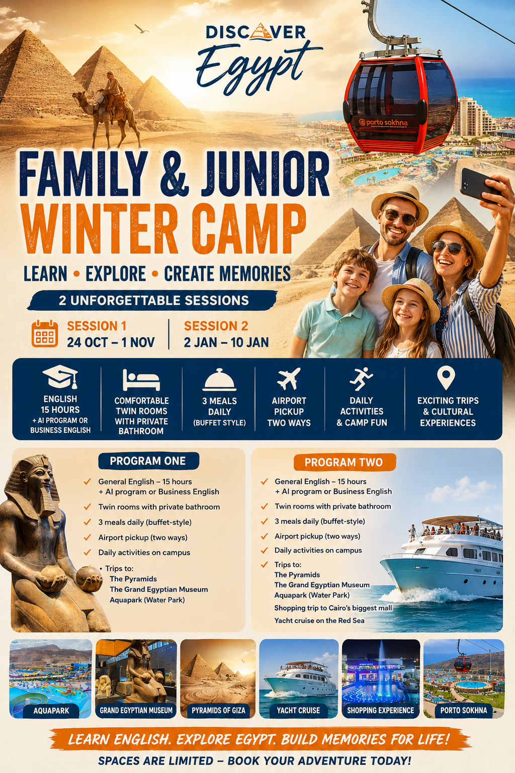 Family and junior winter camp